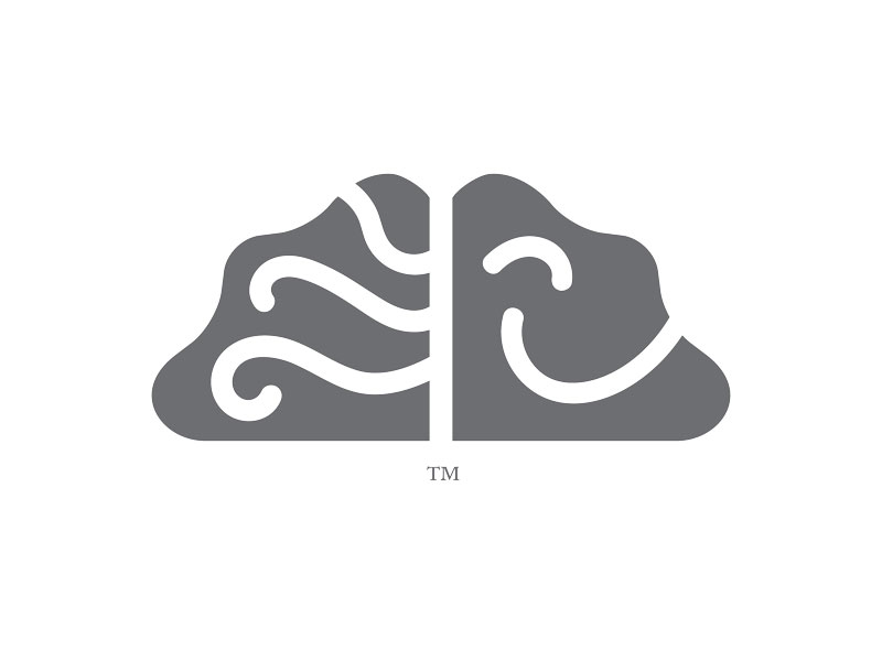 Quaint Brain logo, a humans-first, AI-skeptical brand that celebrates the wondrous works and workings of our quaint little human brains.